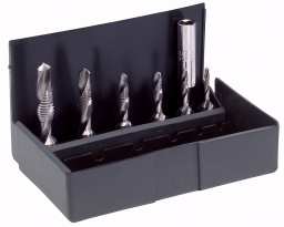 Coffret de Forets-Bit Taraudeurs HSS-G UNC Nr. 8 - 3/8