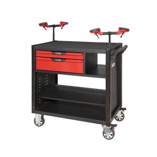 Chariot de travail ks tools 2 tiroirs