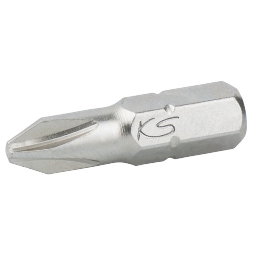 Boîte de 5 embouts de vissage PHILLIPS®, L.25 mm - 1/4" - PH1