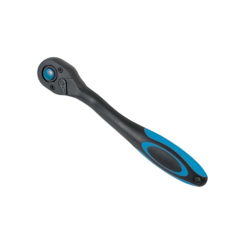 Clé à Cliquet Réversible Draper 72 Dents – Manche Souple 9,5 Mm, Acier Chrome Vanadium, Poignée Confort