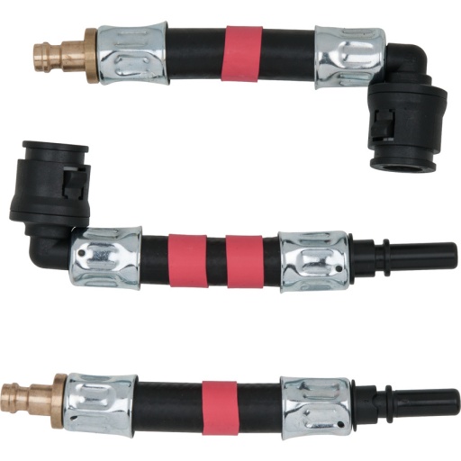 Jeu d'adaptateurs, 3 pcs SAE 8 x 20 mm (rouge)