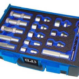 Master kit emporte-pièces VW (24 pcs) qui permet d'installer les capteurs de stationnement dans le nouveau pare-chocs lorsque celui-ci doit être remplacé, par exemple à la suite d'un accident. L' emporte-pièce permet d'obtenir des résultats de travail précis et de percer des trous propres avec des bords sans bavures. Ainsi, la forme originale est garantie même après la réparation. Le centreur aide à positionner le support du capteur précisément au centre du trou, et à pouvoir le coller correctement par la suite de composition : jeux d' emporte-pièces pour D. 18,2-18,4-26-26,5-26,7-28,1-29,3-38,9mm, centreurs de radars D. 17,8-18,2-18,4-26-26,7-28,1, 1 vis de traction 3/8" avec roulement à billes, 1 x foret ø10mm.

Permet d'installer les capteurs de stationnement dans le nouveau pare-chocs lorsque celui-ci doit être remplacé, par exemple à la suite d'un accident.
L' emporte-pièce permet d'obtenir des résultats de travail précis et de percer des trous propres avec des bords sans bavures. Ainsi, la forme originale est garantie même après la réparation.
Le centreur aide à positionner le support du capteur précisément au centre du trou, et à pouvoir le coller correctement par la suite.


Composition :
- jeux d' emporte-pieces pour : Ø18,2-18,4-26-26,5-26,7-28,1-29,3-38,9mm
- centreurs de radars : Ø17,8-18,2-18,4-26-26,7-28,1mm 
- 1 vis de traction 3/8" avec roulement à billes
- 1 x foret Ø10mm




À PROPOS DE LA MARQUE CLAS
Notre Marque CLAS « Garage Solutions » basée en Savoie (France), a été créée en 1996. Nous sommes depuis toujours un acteur innovant de l’équipement et de l’outillage technique pour véhicules légers, utilitaires et poids lourds. Aujourd’hui, nous évoluons vers un écosystème offrant des solutions globales, bénéfique pour l’ensemble de nos partenaires. Nous nous adaptons à vos besoins et budgets, en étant toujours plus simple et réactif avec des hommes et des femmes experts, passionnés, au cœur d’une digitalisation à votre service. Consolidant notre leadership en France, nous accélérons notre expansion afin de devenir un acteur clef à l’international. 