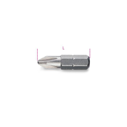 Embout phillips 1/4- 25mm ph0
