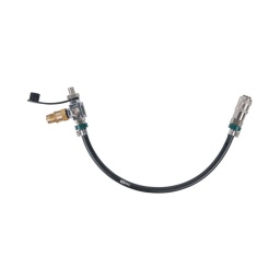 Tuyau raccord pour adaptateur étage de test de pression
de suralimentation de turbo
- pour les adaptateurs étages de test de pression de suralimentation de turbo
- idéal pour vl et utilitaires avec moteurs turbocompresses essence et diesel
- permet de detecter rapidement des fissures non visibles dans les tuyaux d'alimentation en air du turbo et de tester l'étanchéité des vannes egr
- soupape de surpression 1.8 bars
- manomètre du pistolet de gonflage faisant égalment office d'affichage de perte de pression
- peut etre utilise conjointement avec un adaptateur etage. un obturateur étage et un gonfleur d'air