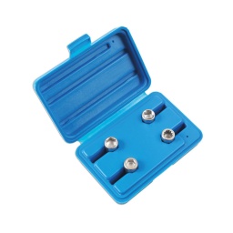 Douilles spécifiques aux étriers de freins pl
applications: saf / nfz / knorr
contenu: hex 8mm / 10mm  s8 et 11pt
12mm hex entrainement