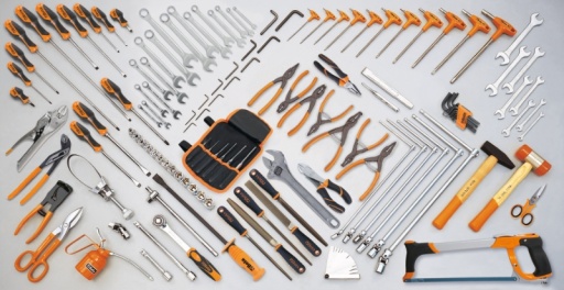 Composition de 132 outils Beta tools Beta tools