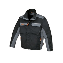 Veste de travail multipoche beta 3m/cordura
- empiècement en cordura.
- empiècement reflex 3m scotchlite.
- fermeture eclair ykk frontale double curseur avec rabat auto-agrippant. 
- en t/c canvas retors 280g/m2.
- noir / gris.
- 65 % polyester. 35 % coton
- taille du xs au xxxxl
- tableau des tailles voir fiche technique