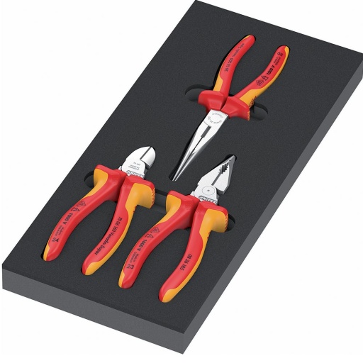Module 3 pinces isolées knipex