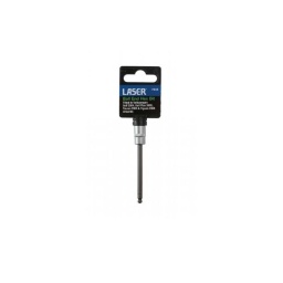 Clé mâle à tête sphérique de 4 mm à carré de 1/4", conçue pour la dépose/l'installation du capteur de vitesse moteur sur les moteurs VAG
Application : Pour la dépose/l'installation du capteur de vitesse moteur G28 sur les moteurs 4 cylindres à injection (moteur à injection directe de 1,4 L, turbocompresseur) 
- Installé sur Volkswagen Golf à partir de 2004, Golf Plus à partir de 2005, Touran à partir de 2003 et Tiguan à partir de 2008 - Carré de 1/4" x 79 mm de longueur 
