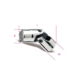Douille 3/8" 12 pans a cardan
- 12mm - long: 50mm - uni/iso 2725 din3124
- qualité premium beta depuis 1939