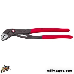 Pour espaces très restreints et inaccessibles.
Réglage rapide par simple coulissement.
Enclenchement en toute sécurité du verrouillage au premier effort exercé.
Désenclenchement de l'ouverture par pression sur le bouton.

Pour réactiver la fonction de coulissement, désenclencher le bouton et ouvrir une fois intégralement.
Acier haute performance au chrome-vanadium, forgé, trempé à l’huile.
Poignées gainées en plastique antidérapant, tête polie

Capacité de serrage sur tubes: 70mm
Positions de réglage: 25
Longueur: 300mm
