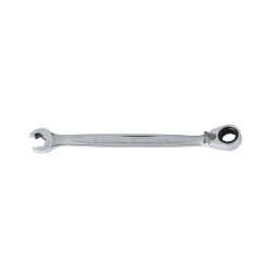 Clé mixte cliquet duo gear 14mm le serrage en un coup de main
- munies d'un système de cliquet dans la fourche. ces clés vous evitent de ressortir
constamm nt lors du serrage. (voir vidéo)
plus d'accessibilite
- rotation de l'diail a 5°
- la rotation de la fourche peut se faire de maniere plate ou a angle
- fourche inclinée a 15° avec inverseur