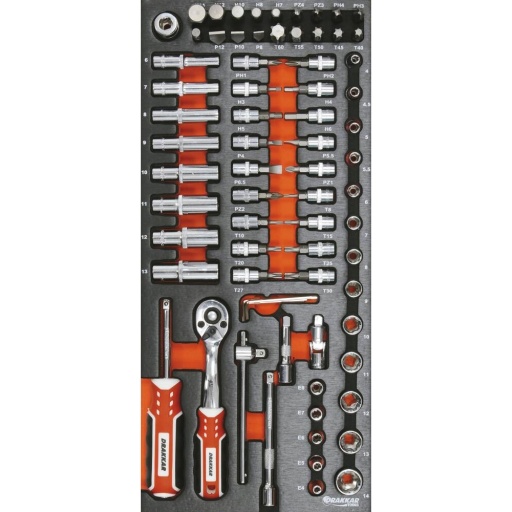 Module douille 1/4 71 pièces