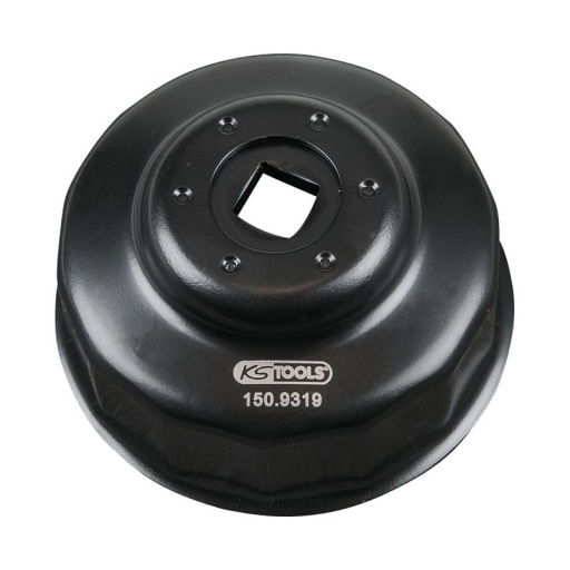 Cloche pour filtre à huile 64mm 14 cannelures
