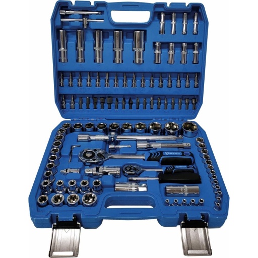 Coffret de douilles 1/4" et 1/2" 108 pcs