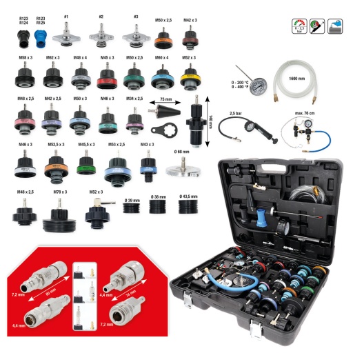 Coffret de diagnostic pour système de refroidissement 40 pcs