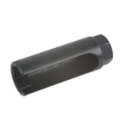 Douille pour capteur d'oxygène de 22 mm à entraînement de 3/8" La fenêtre ménagée dans la douille permet le passage des fils du capteur Les applications comprennent Mitsubishi, Nissan, General Motors et le groupe Volkswagen Audi Entraînement de 3/8" 22 mm Pour capteurs Lambda chauffés et non chauffés