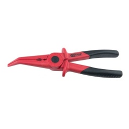 Pince universelle coupante isolée en plastique, 230mm
Isolation selon IEC 60900
Pour le montage et le verrouillage de compteurs
Risque de court-circuit réduit grâce à une isolation complète
Plastique ABS renforcé de fibre de verre
Poignée bi-composant
