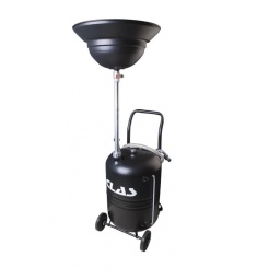 Caractéristiques :
- capacité : 80l
- pression de vidange : 0.5bar
- 4 roues dont 2 directionnelles
- hauteur mini : 1200mm
- hauteur maxi : 1795mm
- indicateur de niveau
- Ø vasque : 520mm