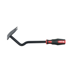 Outil pour le démontage de garnitures de porte
- pour degrafer les agrafes sur les garnitures de porte
- effet levier pour plus de puissance
- gainage de protection
- manche bi-matière
utilisation : ford galaxy >1995. seat alhambra >1996.volkswagen sharan >1996. touareg >2003. touran >2004.phaeton >2003...
