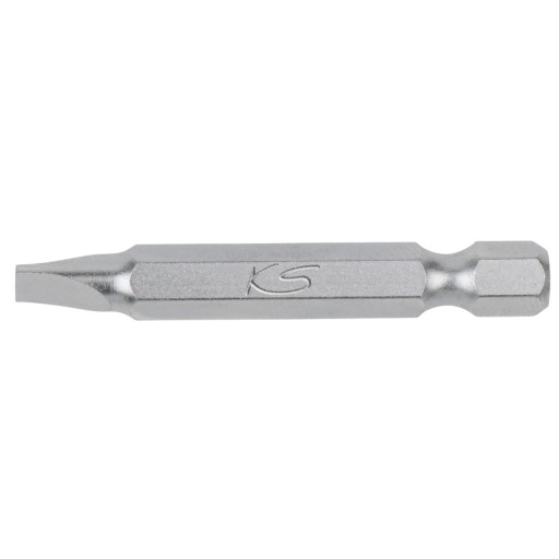 Boîte de 5 embouts de vissage Fente, L.50 mm - 1/4" - 3 mm