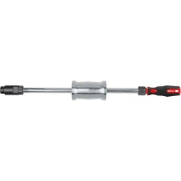 Extracteurs d'injecteurs avec masse à inertie. 1.5 kg
- adapte pour les injecteurs bosch et delphi m14
- permet l'extraction des injecteurs bloques dans la culasse
- previent la casse des injecteurs dans la culasse
- filetage de la masse à inertie 5/16" x 16 mm utilisation : injecteurs bosch et delphi avec filetage m 14
masse à inertie 1.5 kg. filetage 5/16" x 16 mm adaptateur à visser pour bosch et delphi. m14