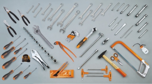 Composition de 74 outils Beta tools
