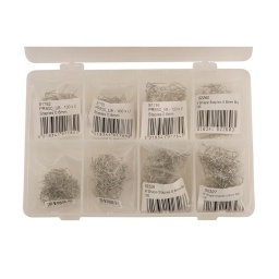 Agrafes pour réparation de plastique classique
Fabrication en inox pour plus de résistance - 2 épaisseurs: 0.6mm et 0.8mm
100 agrafes de chaque
Inclut :0.6mm forme en U (91792), 0.8mm forme en U (91783), 0.8mm forme en V (91784), 0.6mm forme en V (92260), 0.6mm agrafes angulées à 90 degres forme en U shaped (92261), 0.8mm agrafes angulées à 90 degres forme en U (92262), 0.6mm Forme en W (92326)