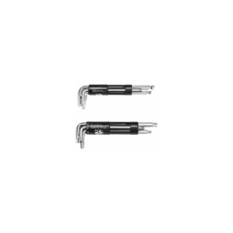 Lot de 2 jeux de clés torx + 6 pans

- chrome vanadium ultra resistante
- support utilisable pour des serrages demandant plus de force
tailles : t10-t15-t20-t25-t30-t40-t45-t50
2-2.5-3-4-5-6-8-10mm 