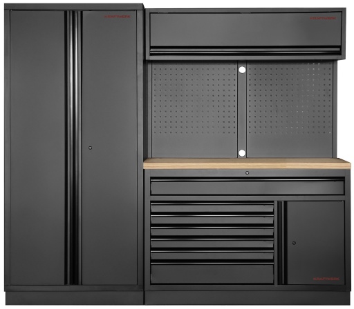 MOBILIO BLK Mobilier d atelier large 2 éléments. Hêtre