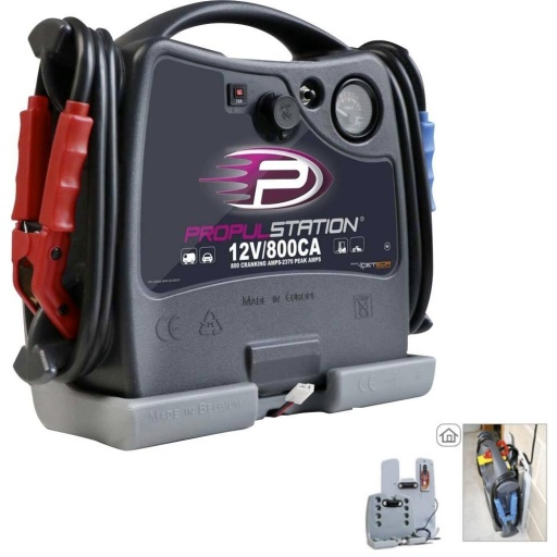 Booster 12V 2370A sur station de recharge atelier AC