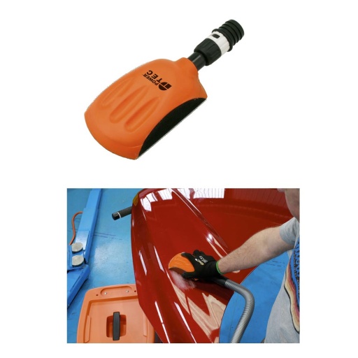 Bloc de ponçage avec extraction de poussière 150 mm