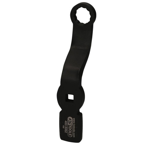 Clé à frapper coudée 12 pans 24 mm pour raccords d'étriers de frein