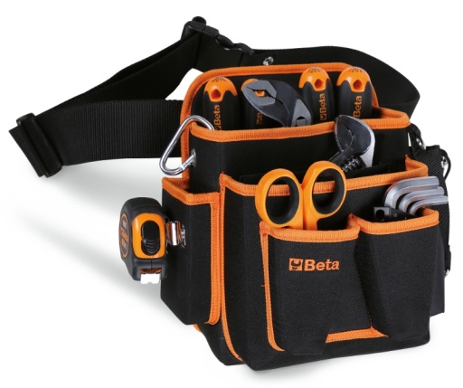 Pochette à outils avec assortiment de 17 outils pour la maintenance générale
