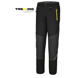 idéal pour qui souhaite un vêtement pratique, léger et confortable.
​Le tissu stretch et léger rend le pantalon pratique et confortable. L’ajout d’empiècements renforcés sur les genoux et à l’arrière rend le pantalon encore plus résistant. Le design d'inspiration outdoor complète l’ensemble avec une touche d'originalité et d'innovation.

Composition
90 % nylon, 10 % tissu stretch, 140 g/m2
Conception
• Portabilité sèche

• Tissu quadridirectionnel (4-WAY STRETCH) pour augmenter le confort
• Empiècements renforcés sur les genoux et le dos pour augmenter la résistance
• Taille élastiquée
• Deux poches à la taille et une poche arrière avec fermeture éclair
• Bas de jambe élastiqué et réglable par cordon de serrage
• Empiècements réflexes
Couleur
Noir avec détails jaunes
XS, S, M, L, XL, XXL, XXXL
46, 48, 50, 52, 54, 56, 58