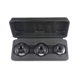 Coffret de cloches pour filtre à huile
- pour le montage et le démontage rapide des couverClés de filtre à huile
- pour un serrage conforme aux donnees constructeur
- entraînement droite et gauche
- carré d'entrainement selon din 3120 / iso 1174
- entraînement 6 pans. 21 mm - utilisation manuelle
- coffret de rangement
- 27-32-36mm utilisation : audi. BMW. mercedes. volkswagen. opel. etc