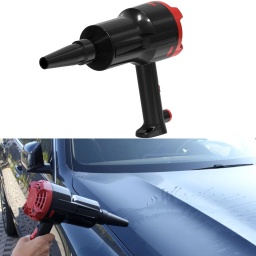 Souffleur sécheur voiture
Pistolet de séchage électrique puissant et compact.
Sèche les véhicules, les motos et les vélos sans laisser de traces ou de rayures.
Débit d’air puissant : jusqu’à 158 m³/h (111,76 m/s) pour un séchage rapide.
Deux positions pour adapter la vitesse de l’air à chaque application.
Avec un long cordon (6 mètres) pour une grande liberté de mouvement.
Léger : seulement 2 kg, confortable et facile à utiliser.
1300W.
120V.