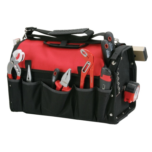 Jeu d'outils d'electricien en sacoche 120 pzs