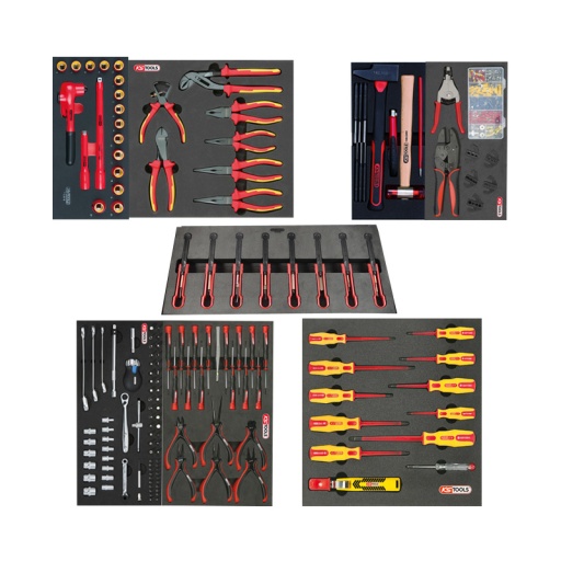 Composition outils électricien électronicien 159 pièces ks tools