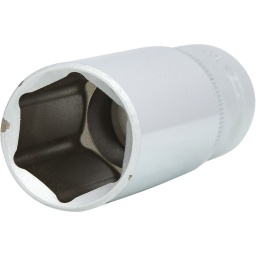 6 pans
Syst&egrave;me FlankTraction
Selon DIN 3124 / ISO 2725
Carr&eacute; d'entra&icirc;nement int&eacute;rieur selon DIN 3120 / ISO 1174 avec encoche pour verrouillage par bille
Version longue
Pour une utilisation manuelle
Finition satin&eacute;e
Chrome Vanadium
