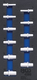 Exécution Pro Torque®, profondeavec cannelureÉtendue de la livraison11 x clé à douille, carré 10 mm (3/8") : 5/16" - 1/32" - 3/8" - 7/16" - 1/2" - 9/16" - 5/8" - 11/16" - 3/4" - 13/16" - 7/8"