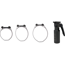 Idéal pour l'utilisation en tant que porte objet ou avec un vérin de fosse pour le cylindre hydraulique
Simple handling and quick assembly allow calibration and fixing directly on the vehicle
Adapté pour les vérins de fosse d’un diamètre de prise 25, 30 et 42 mm
Idéal pour les cylindres hydrauliques 440.0005, 440.0010, 440.0015 et 440.0025
Egalement adapté pour les cylindres hydrauliques de diamètre 65 - 100 mm