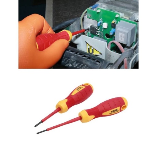Jeu de tournevis isolés VDE - 2 pièces
