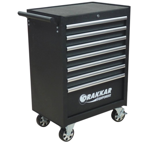Servante 7 tiroirs Drakkar noire et grise