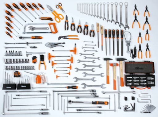 Composition de 174 outils Beta tools
