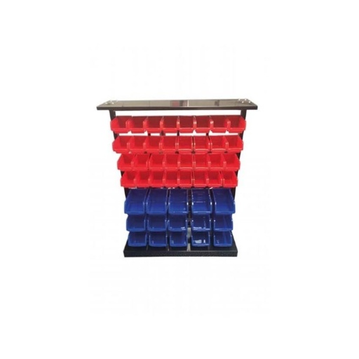 Stand pour établi pour 47 bacs de rangement 