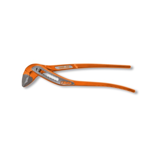 Pince multiprise entrepassee  laquée orange 300mm beta