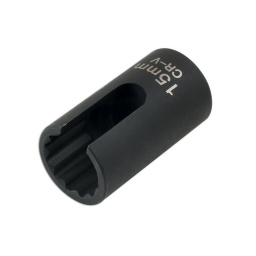 Douille 12 pans 15mm - 1/2" - ford pour sonde de temperature
cette douille a une taille spécifique de 40mm de long lui permettant de retirer et d'installer la sonde de température de la culasse sur ford
application : ford 1.8/2.0/2.3/2.4/3.2 lynx et pumm à partir approximativement de 2002 jusqu'a 2007 trouves sur les mondeo. focus.transit et fiesta
équivalent au code constructeur 303-680 - entraînement en 1/2"
fabrication en chrome molybdene avec une finition en phosphate noir