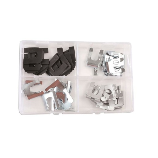 Assortiment de clip de fixation de durite de frein 35-40mm 40pcs