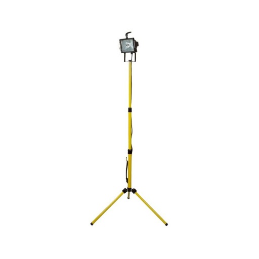 Projecteur halogène sur support tubulaire 500 w sur trepied